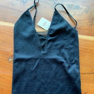 Intimately Free People Black Tank